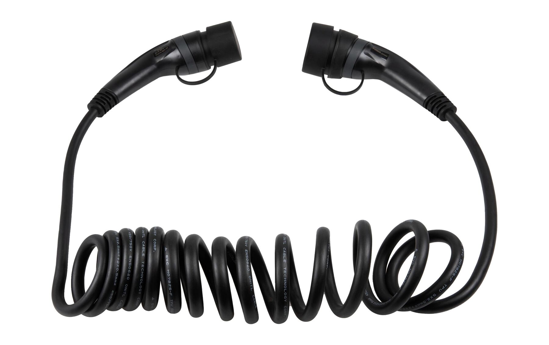 FURBER.power Ladekabel THOR Typ 2 22kW 5m Spiral