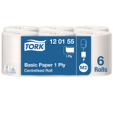 TORK-120155 Standard Papierwischtücher 1-lagig - M2