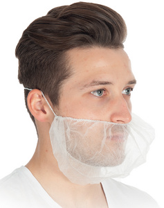 HYGOSTAR PP-Bartschutz, weiß