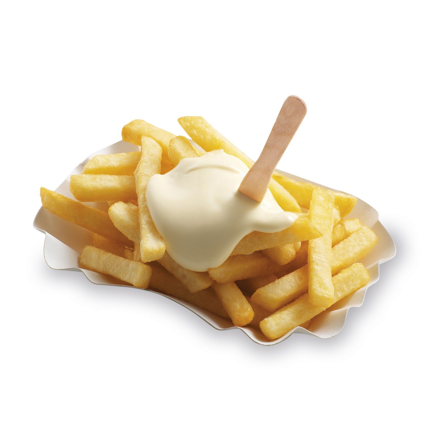 Snack-Gabel aus Holz 12cm - 500 Stück