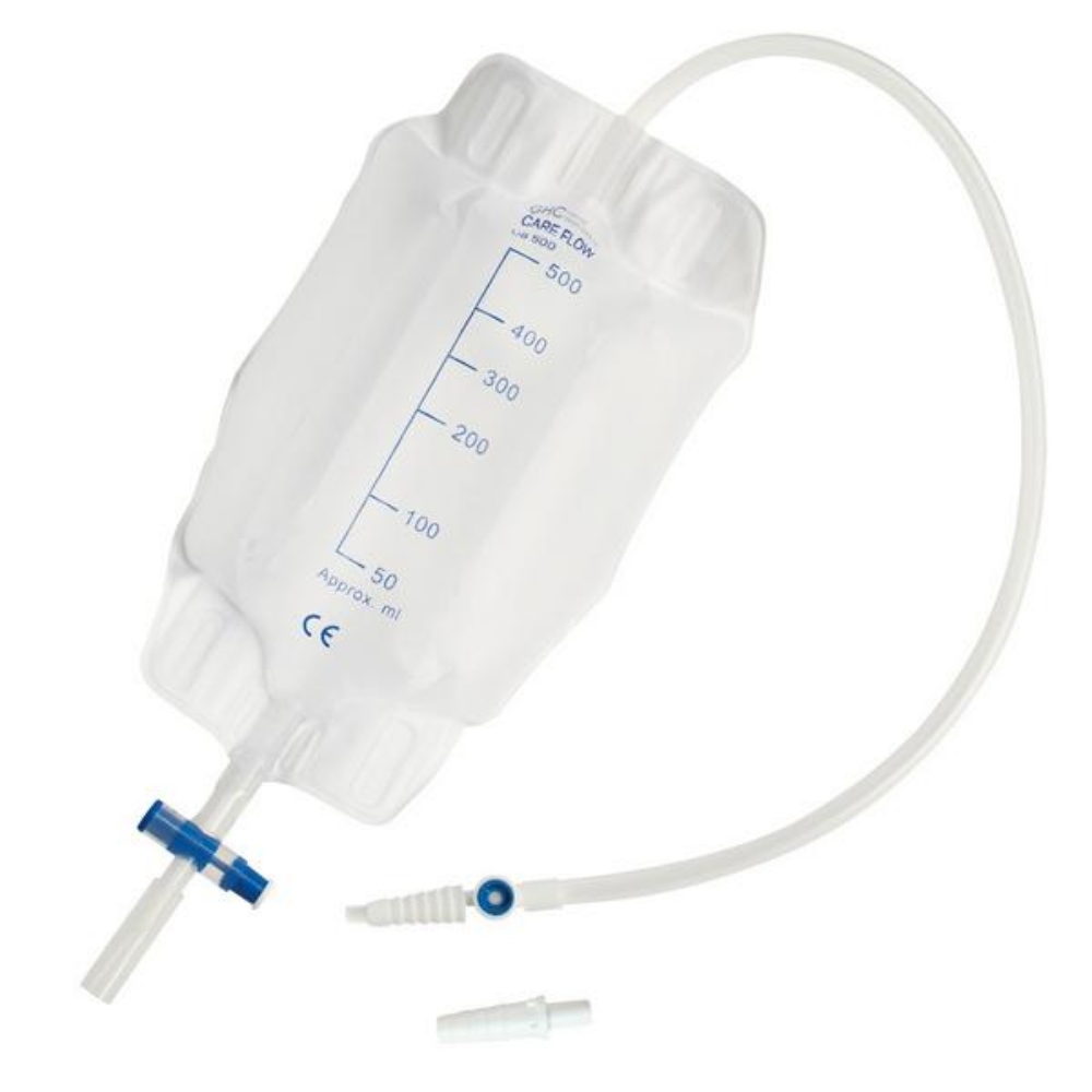 CARE FLOW UB 500 Beinbeutel steriles 3-Kammer Beinbeutelsystem für den mobilen Anwender,