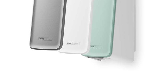 Panel zu CWS Faltpapierhandtuchspender PureLine Paper - weiss