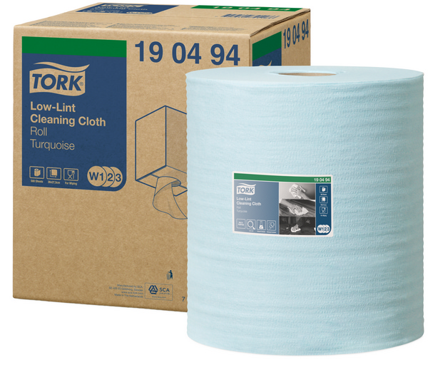 TORK-190494 Fusselarme Reinigungstücher - W2,W3,W1