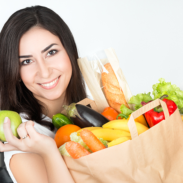 Papiertragetasche braun 32+21 x 33 cm - 250 Stück