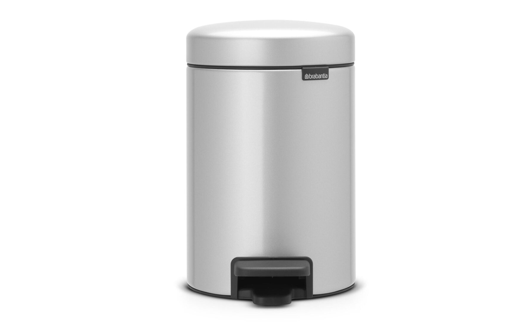 Brabantia Kosmetikeimer NewIcon 3 l, Metallic grey