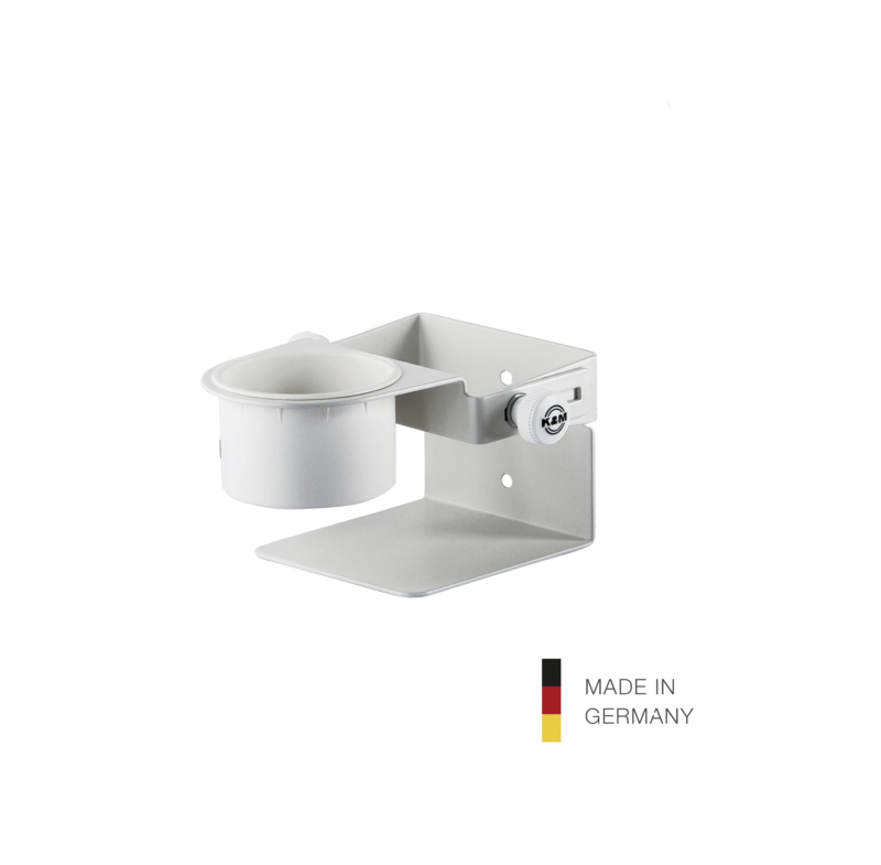 Halter für Desinfektionsmittel mit Tropfschale