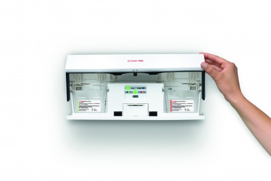 CWS Duftspender Paradise Air Bar mit Blende Silbergrau