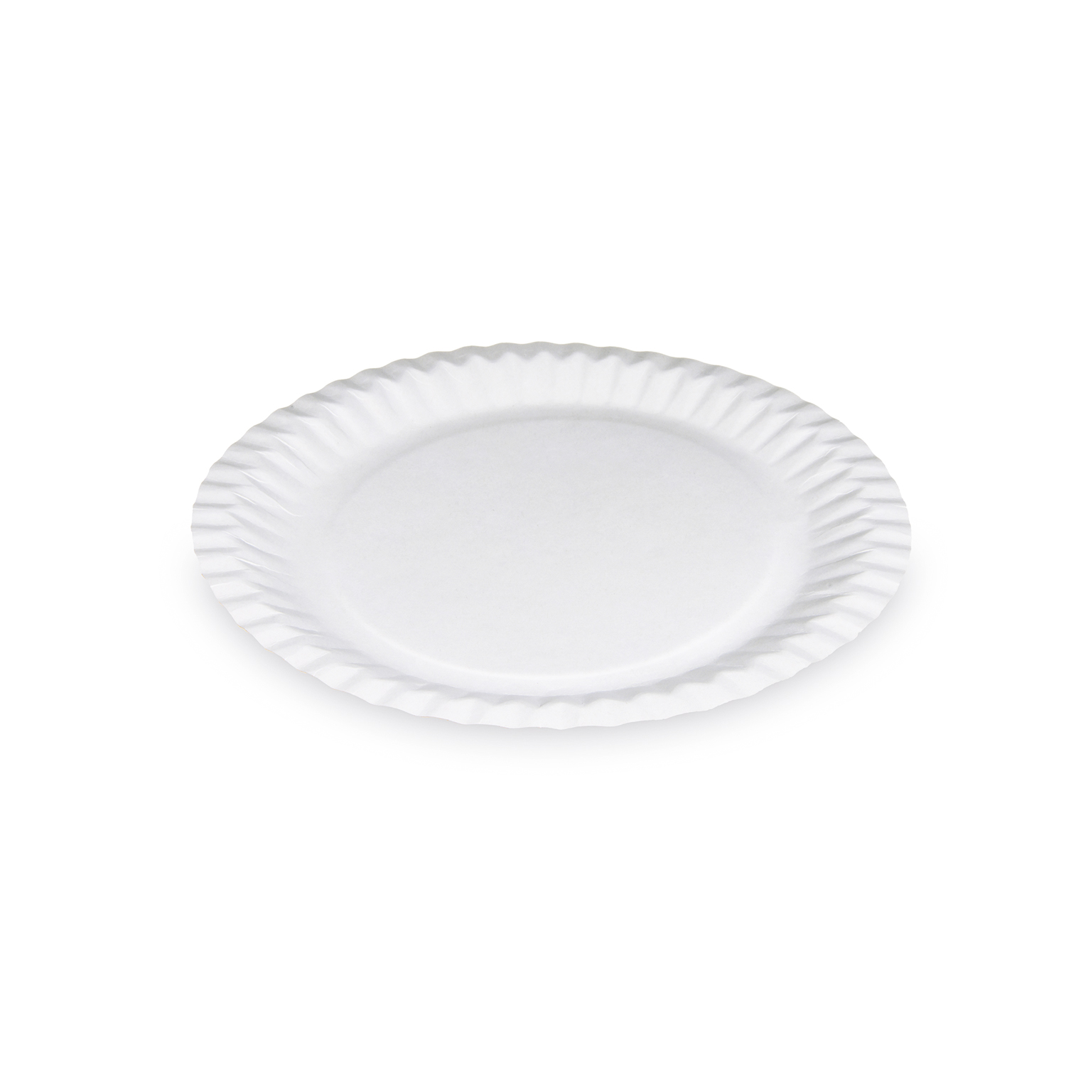 Pappteller weiß 23cm RECY - 15 Stück