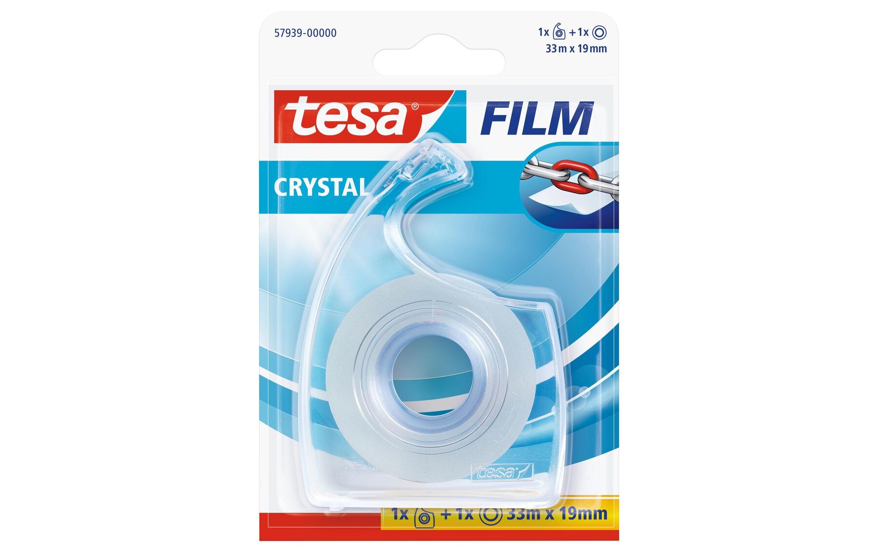 Klebeband crystal 19mmx33m  TESA 579390000