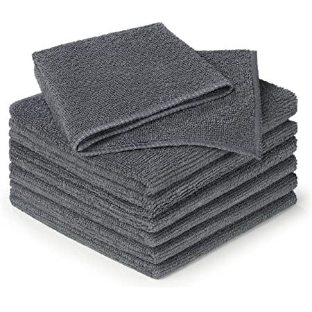 Microfasertuch Economic Schwarz, 40x40cm, Pack mit 10 Tücher