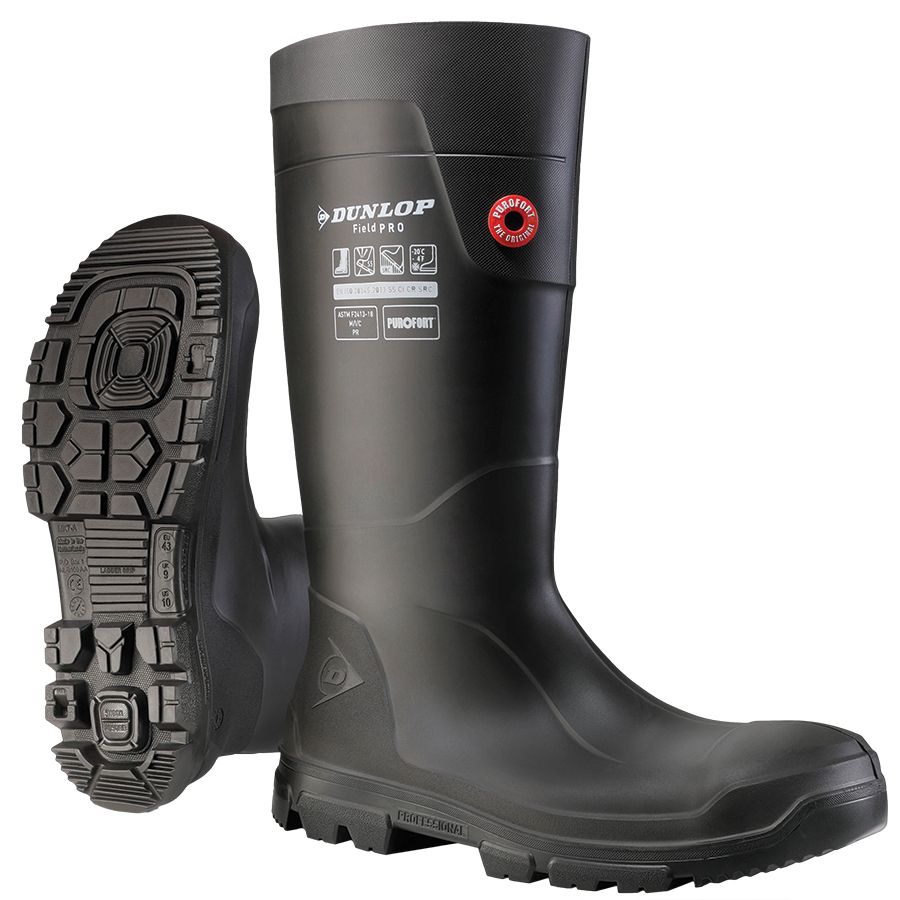 Sicherheitsstiefel DUNLOP PUROFORT PROFESSIONAL FS BLACK S5