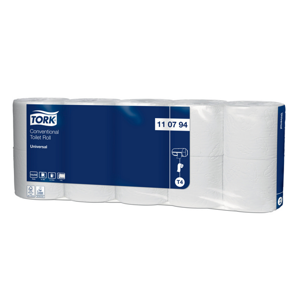 TORK-110794 Kleinrollen Toilettenpapier Universal – 2-lagig - T4
