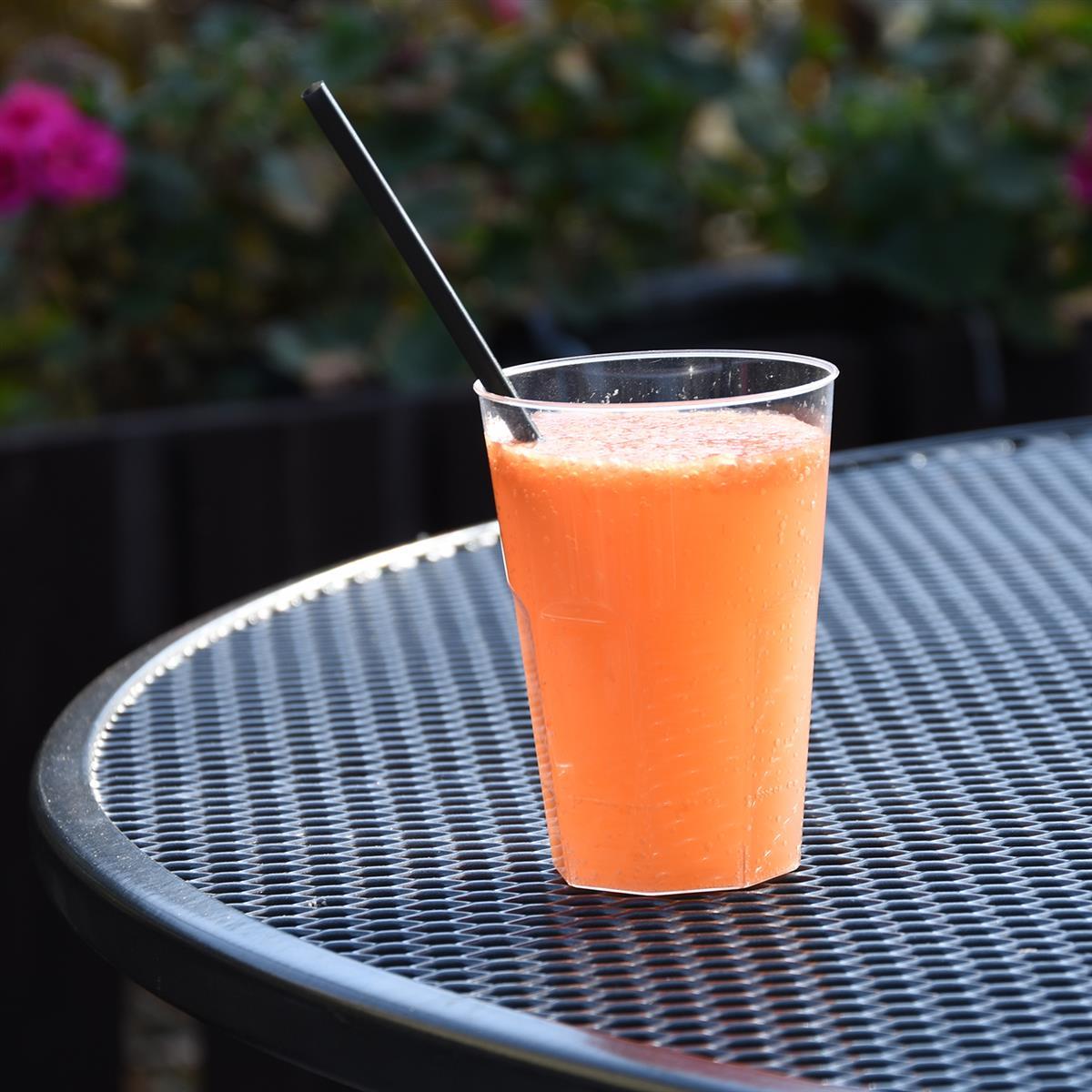 Trinkglas PS Cocktail klar Ø 80 mm für Bar, Buffet und Take-away, Packung mit 30 Stück
