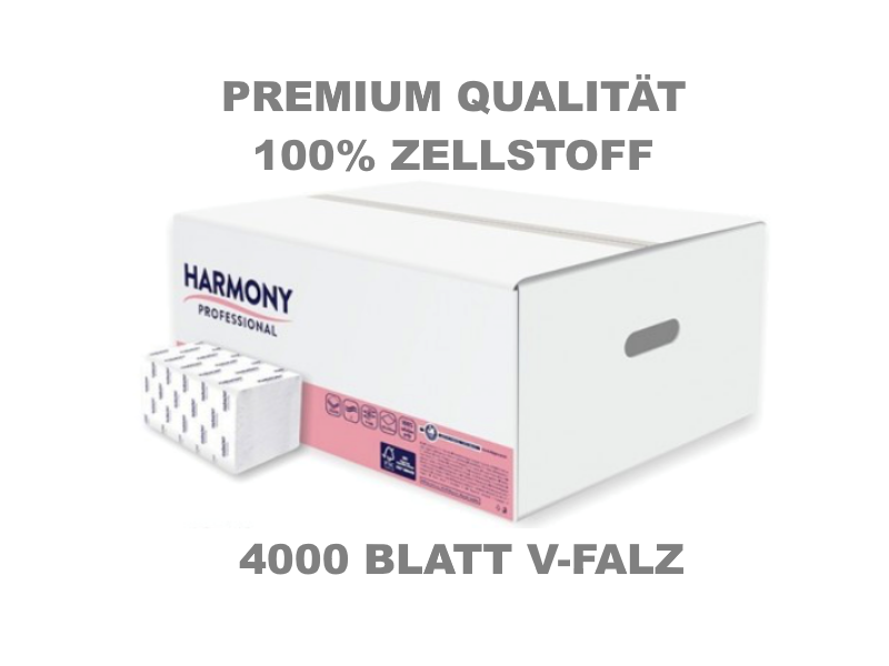 Premium Faltpapier AlpineX® V-Falz 2-lagig - 4000 Blatt H3