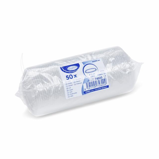 Deckel (PP) klar für Dressingbecher 70mm - 50 Stück