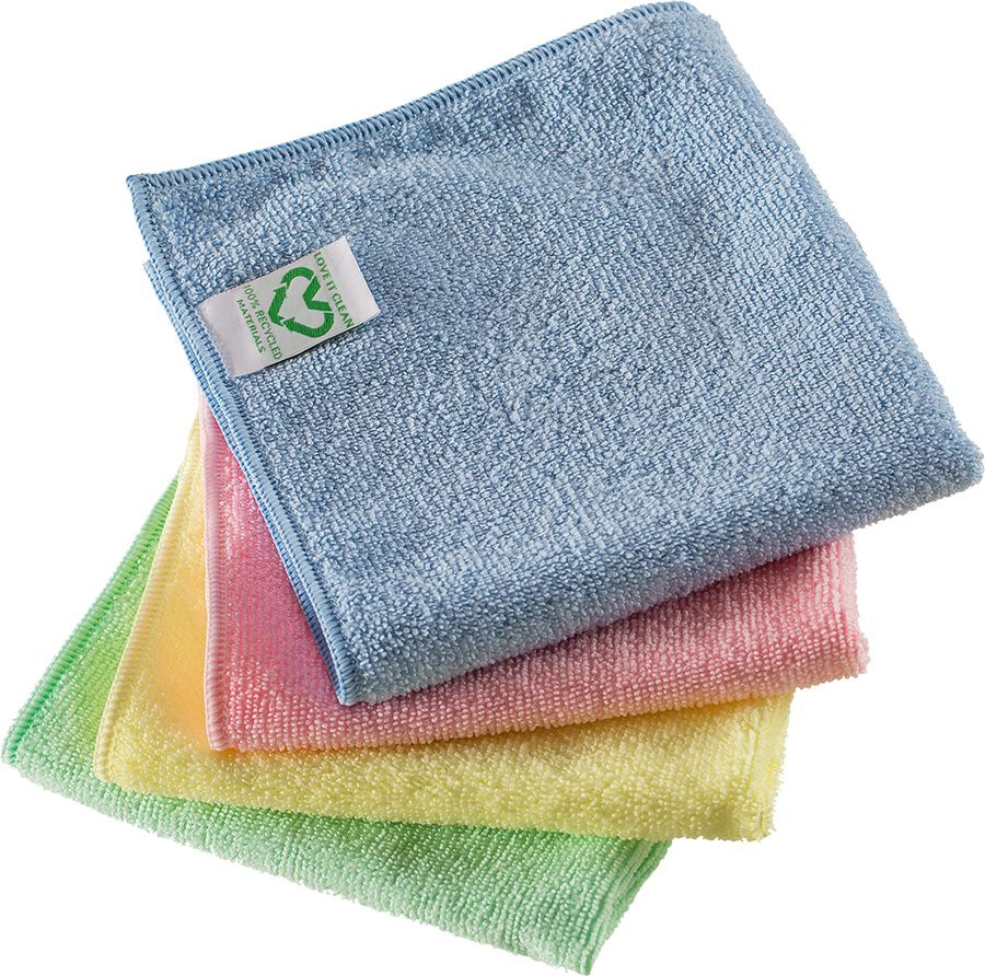 Mikrofasertücher VILEDA R-MICRO TUFF SWIFT, 38 x 35 cm, gelb