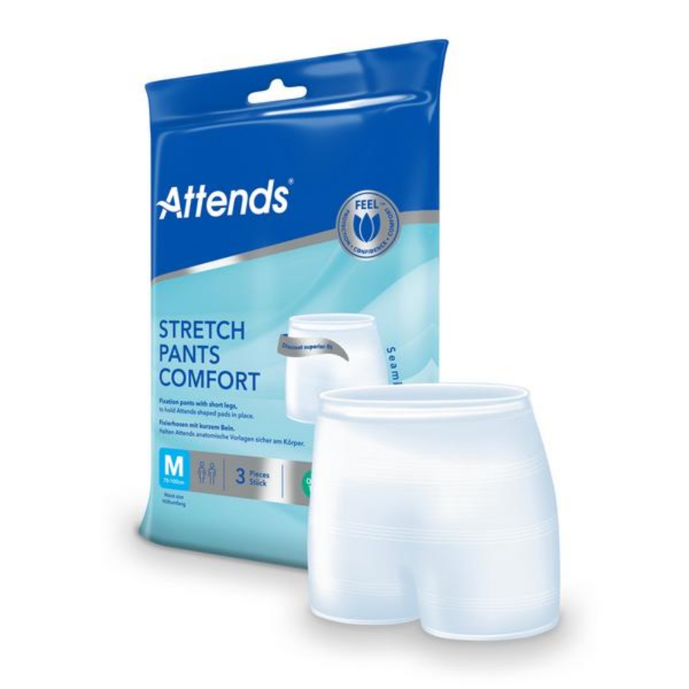 ATTENDS Stretch Pants Comfort mit Beinansatz 3 Stück