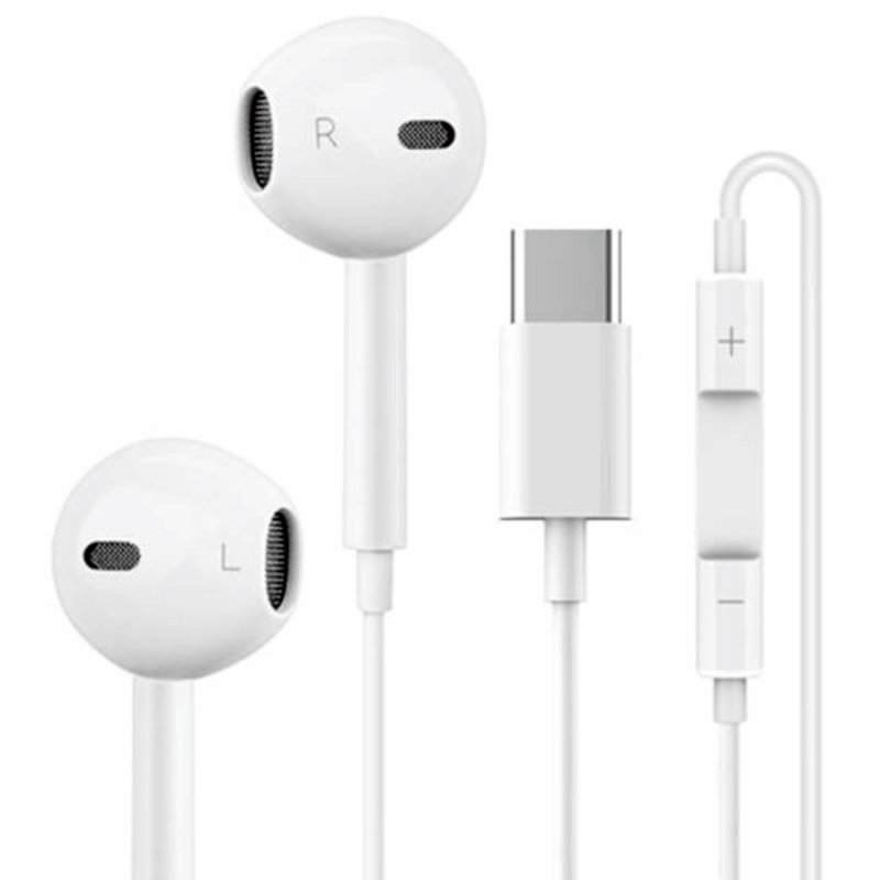 Headset In-Ear Basic mit USB-C-Anschluss und Microfon