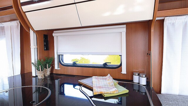 Kombi-Kassetten-Rollo REMIflair I , 1330 x 695 mm Farbe Kassette cremeweiß, Plissee weiß