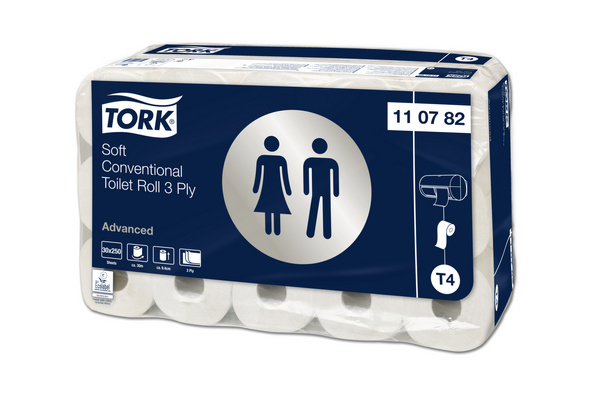 TORK-110782 Kleinrollen Toilettenpapier – 3-lagig - T4