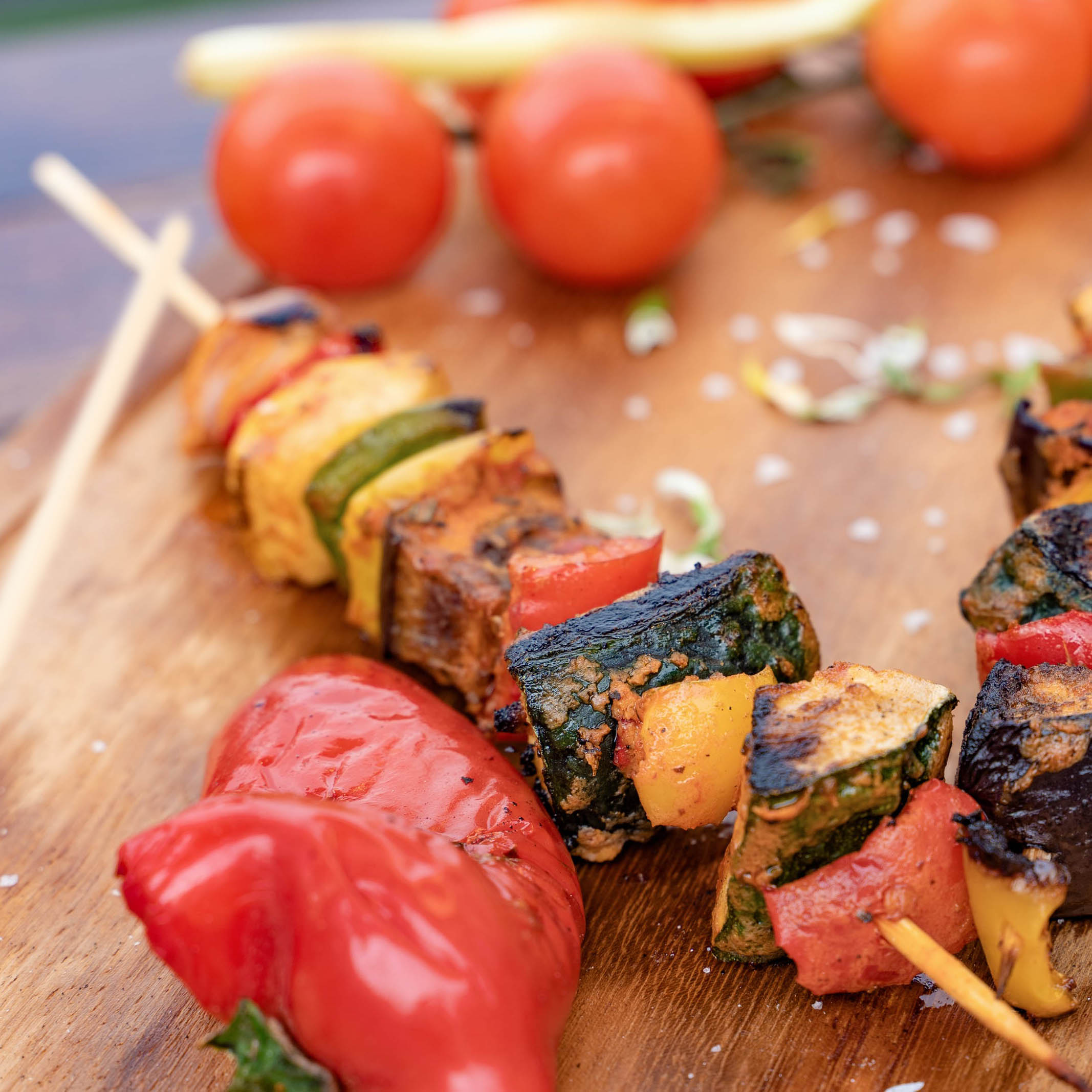 Schaschlikspieß aus Holz 3mm x 30cm - 100 Stück