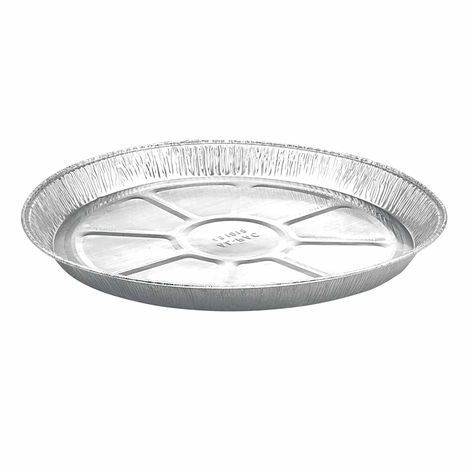 ALU-Teller rund Ø 277 x 25 mm, 1010 ml, 100 Stück Packung