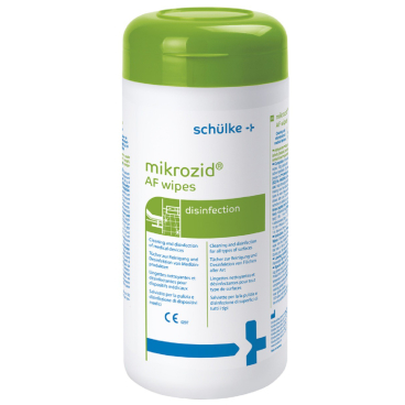 Schülke mikrozid® AF Desinfektionstücher - Spenderdose à 150 Tücher