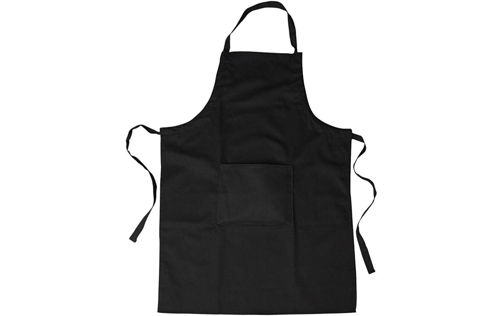 Creativ Company Schürze 66 x 89 cm Baumwolle, Schwarz