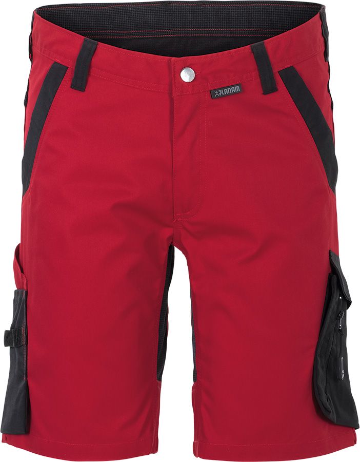 Herren-Shorts PLANAM NORIT, rot/schwarz - Grösse XXL