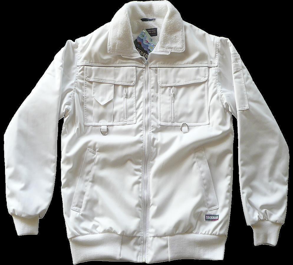 Arbeitsjacke TREKKER, weiss - Grösse XXL