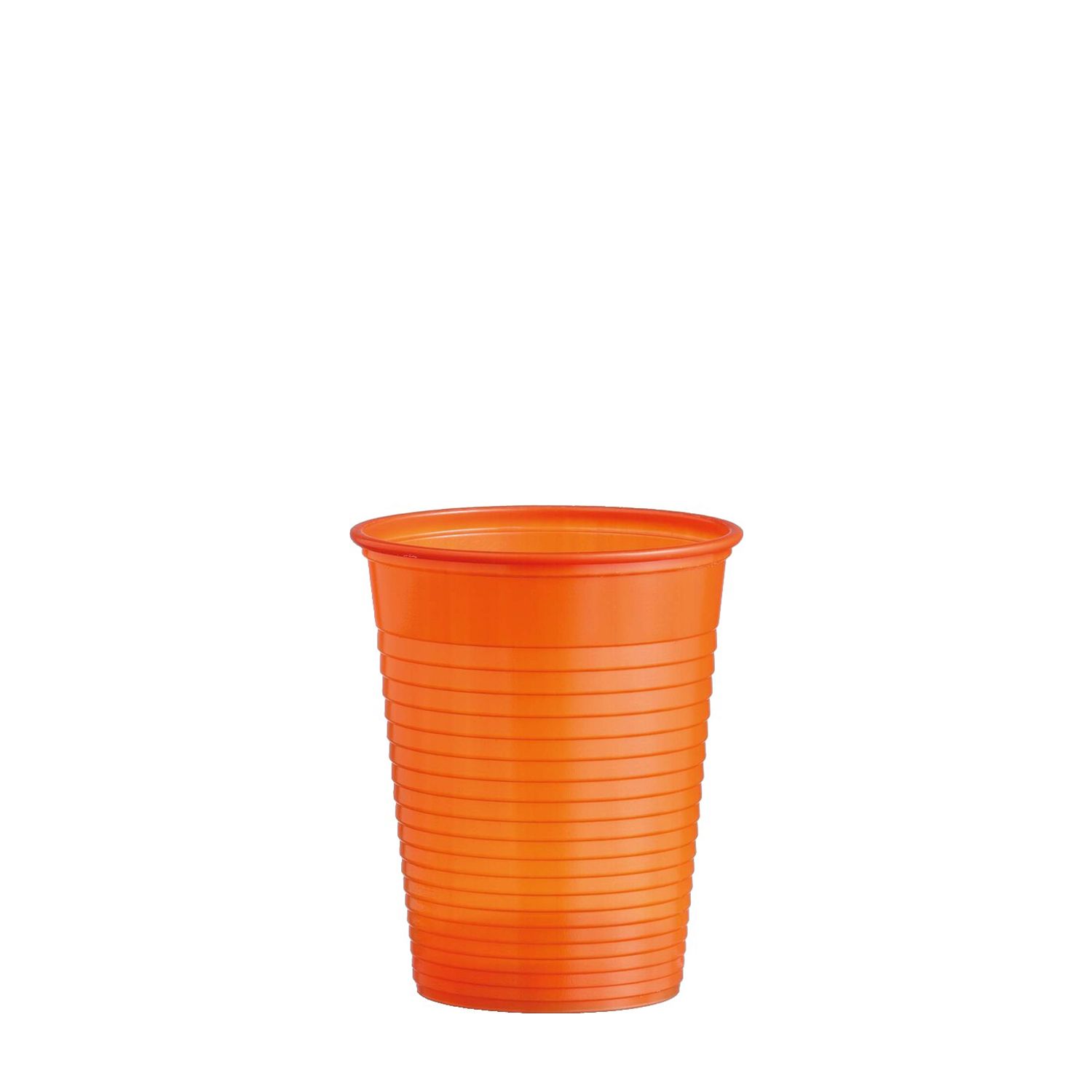 Trinkbecher orange 0,18 l -PS- ( 70 mm) (50 Stück)