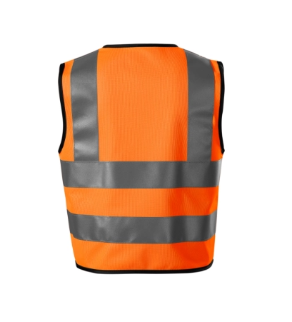 Kinder-Warnweste in Orange - EN1150, 17353, 13688 Orange S
