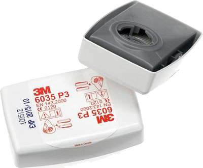 Partikelfilter P3 3M 6035 zu Masken 3M Serie 6000