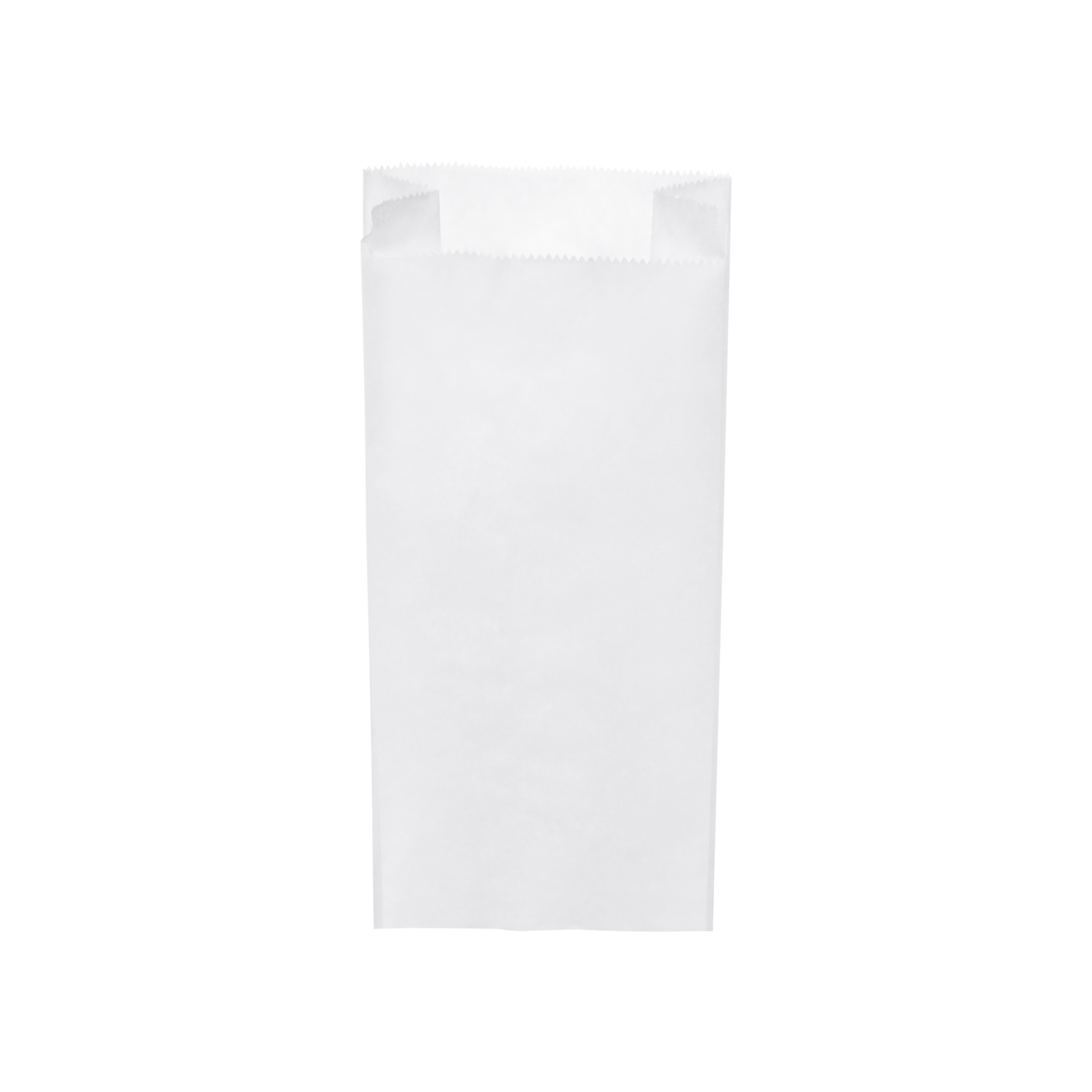 Papierfaltenbeutel weiß 15+7 x 35 cm 2,5kg - 1000 Stück