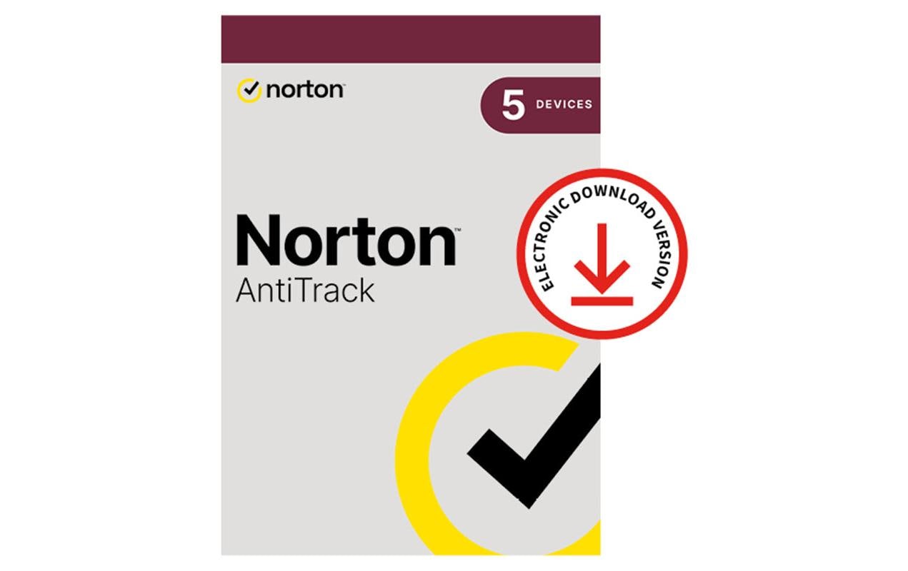Norton AntiTrack ESD, Vollversion, 5 PC, 1 Jahr