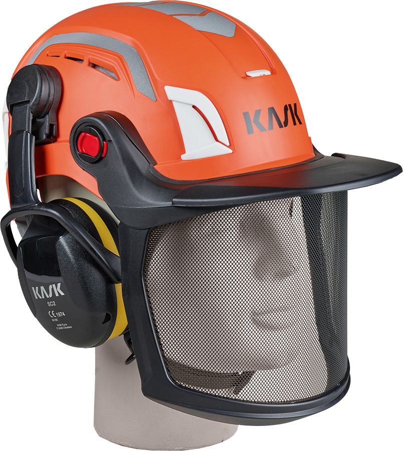 Forsthelm KASK ZENITH X AIR COMBO, orange