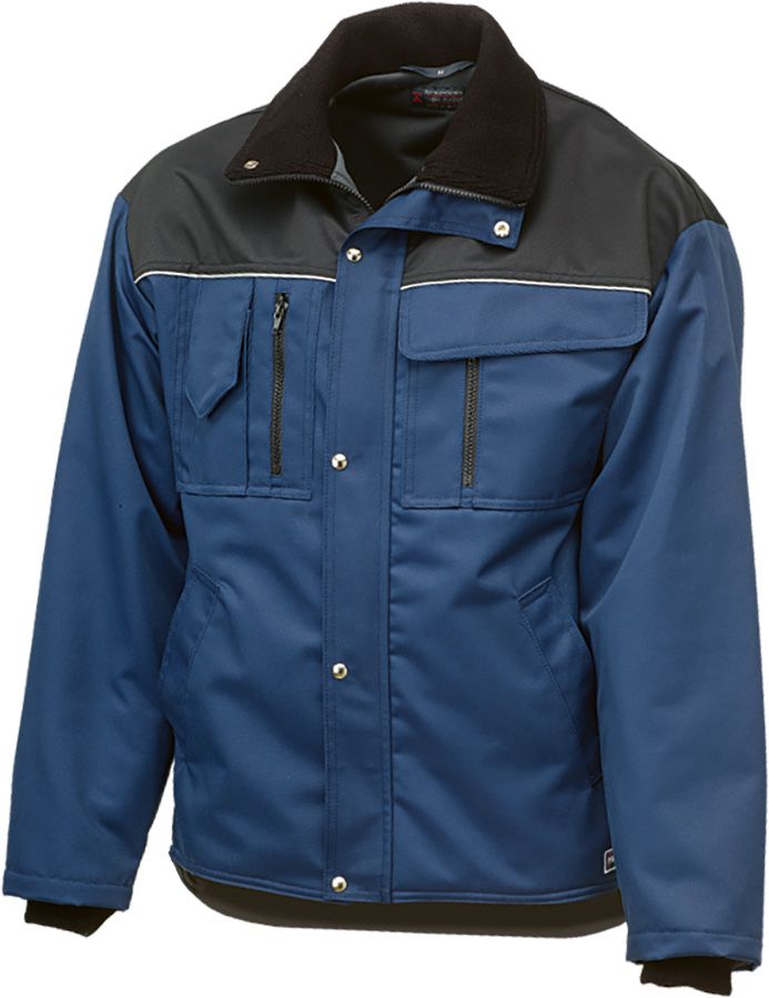 Winterjacke TREKKER INVERNO, dunkelblau/schwarz - Grösse S