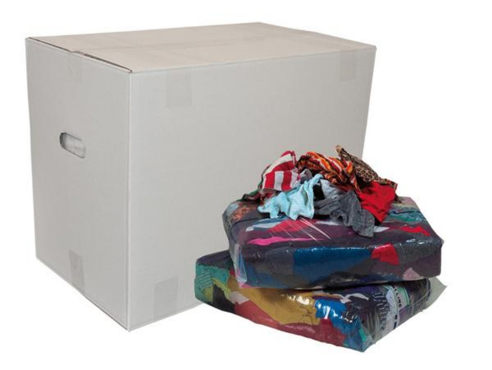 Putzlappen Trikot bunt I 100% Baumwolle, 5 × 5 = 25 kg