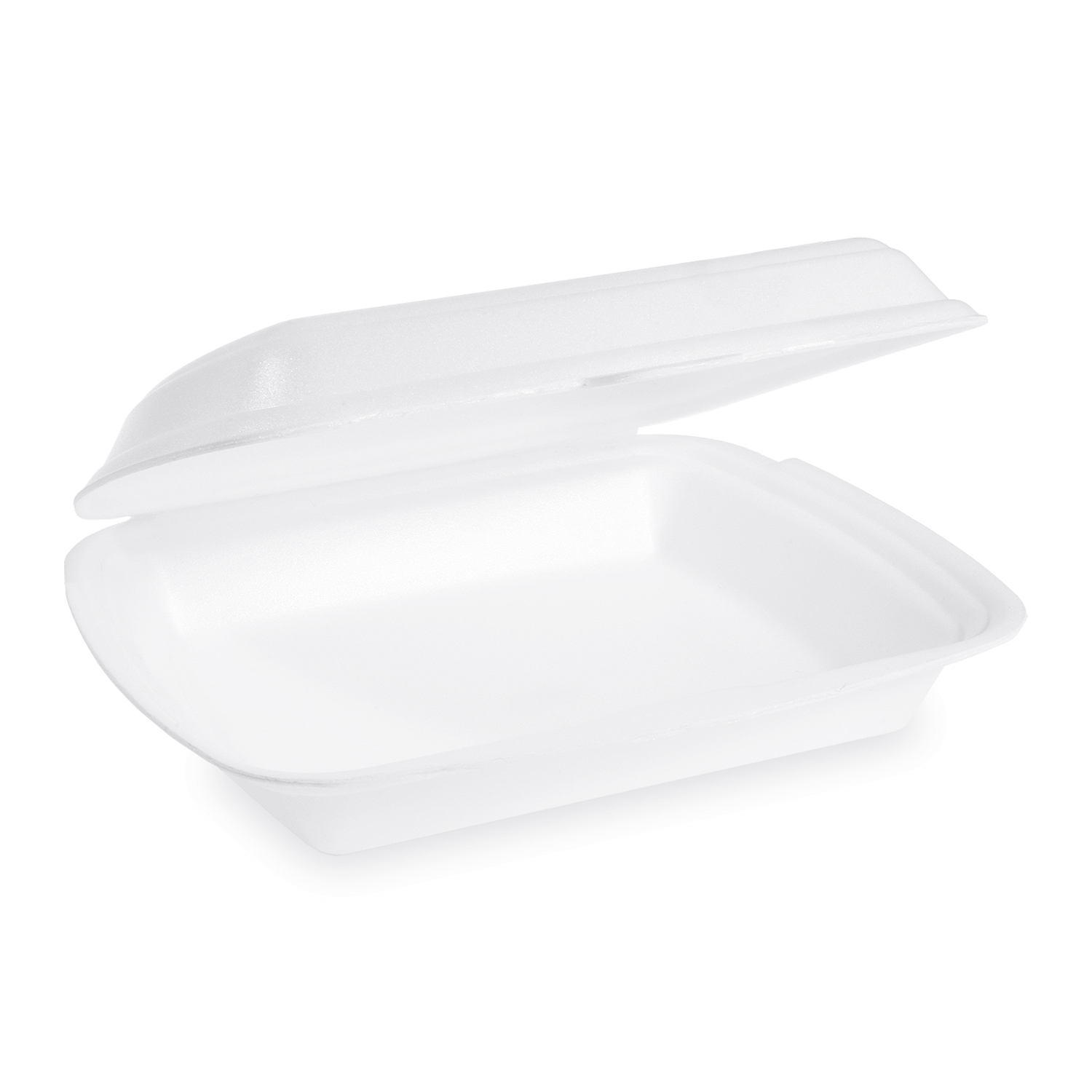 Menü-Box (XPS) ungeteilt weiß 241 x 207 x 69 mm - 125 Stück