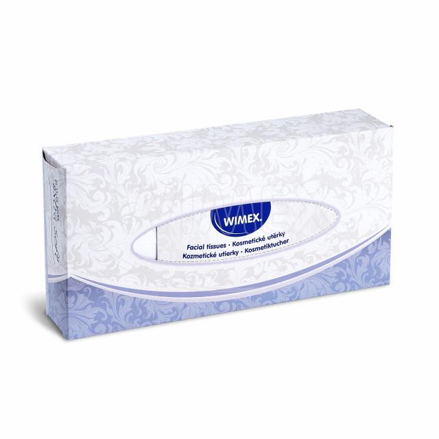Kosmetiktuch PAP FSC Mix 19 x 20 cm weiss, 2-lagig, Spenderbox, Packung mit 100 Stück
