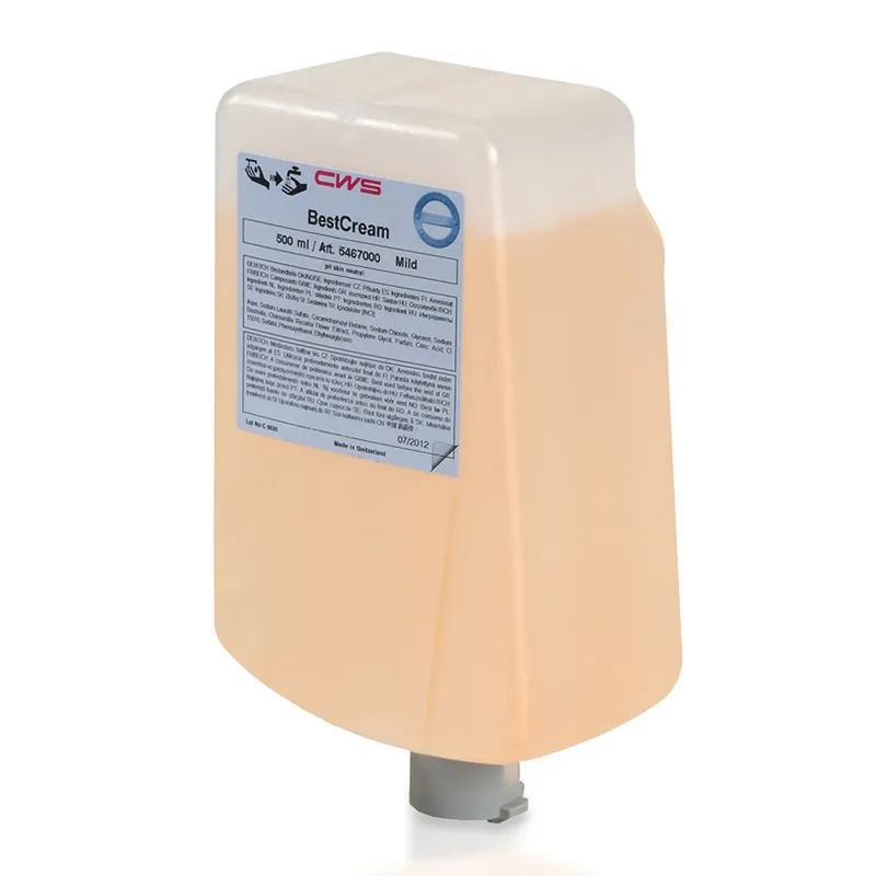 CWS Seifencreme Best Cream Mild - Karton à 12 Kartuschen