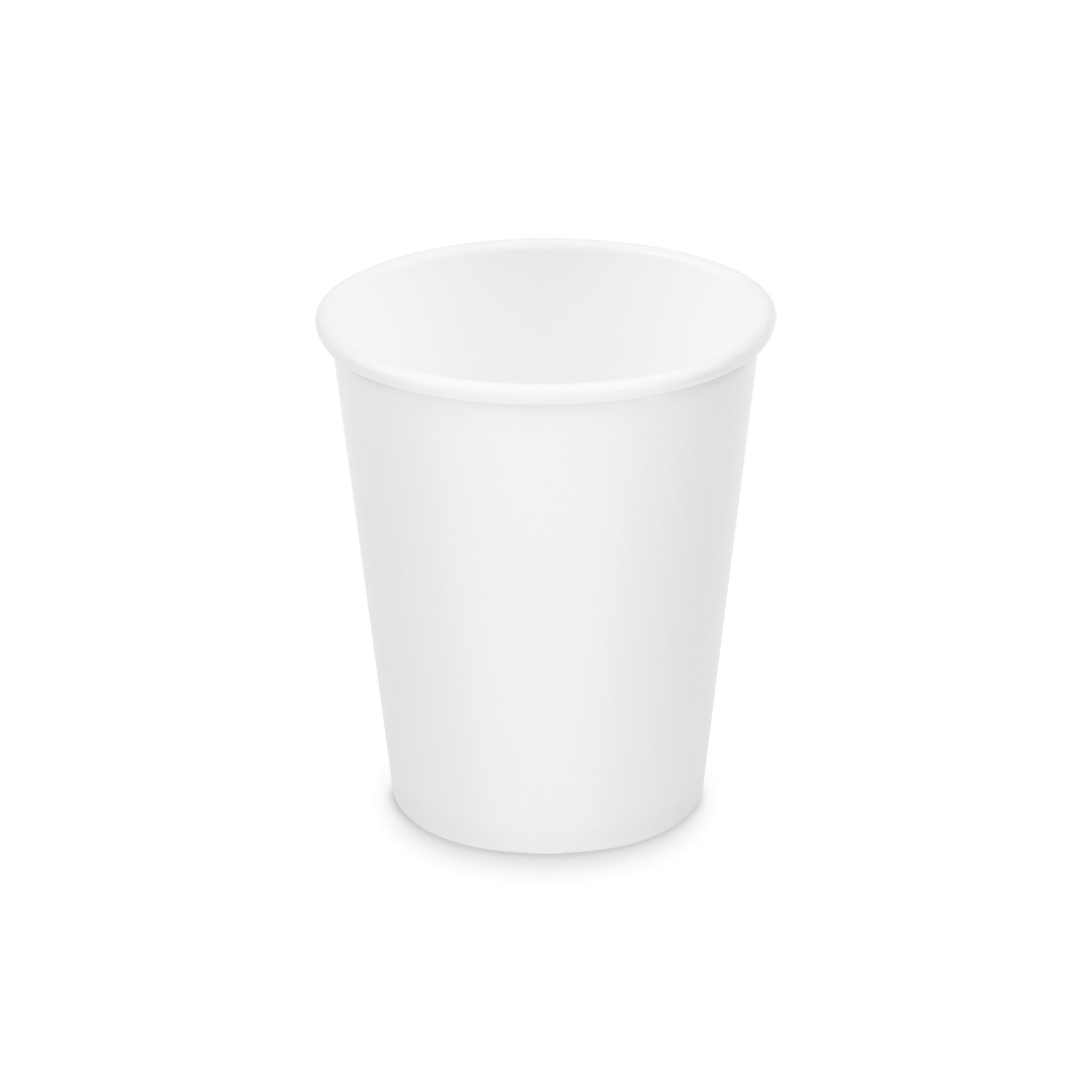 Pappbecher weiß 80mm 280ml M: 0,2L,8oz - 10 Stück