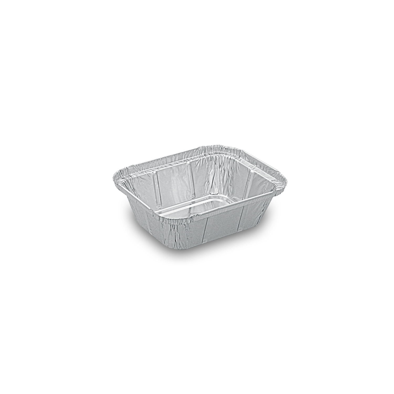 Schale (ALU) eckig 129 x 103 x 34 mm 250ml - 100 Stück