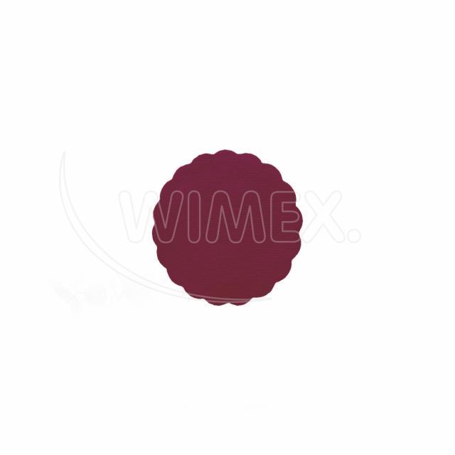 Untersetzer (PAP-Airlaid) PREMIUM bordeaux 9cm - 40 Stück