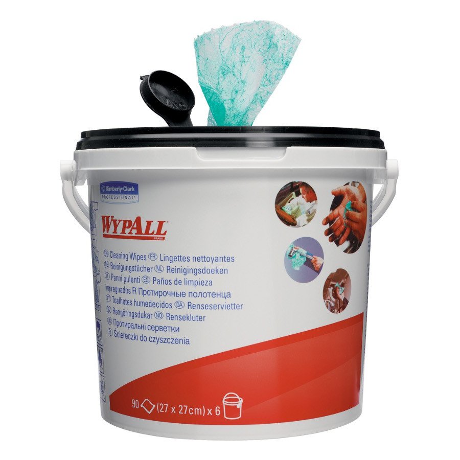 Reinigungstücher Kimberly-Clark Wypall - Karton à 6 Eimer