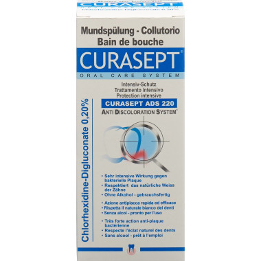 CURASEPT ADS 220 Mouthwash 0.2 %