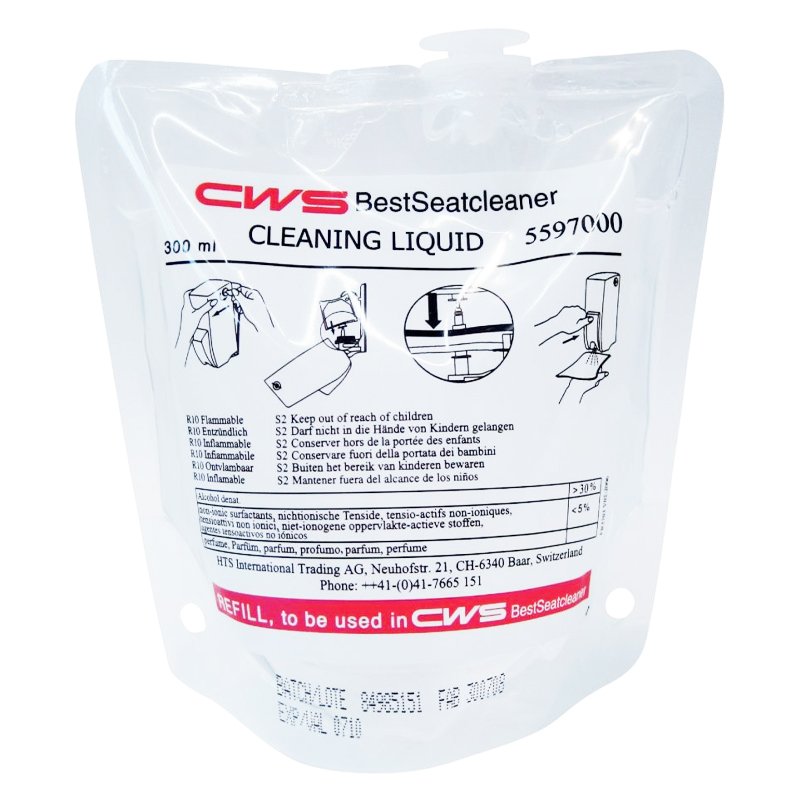 CWS Best Seatcleaner Toilettensitzreiniger 300 ml Beutel / Patrone