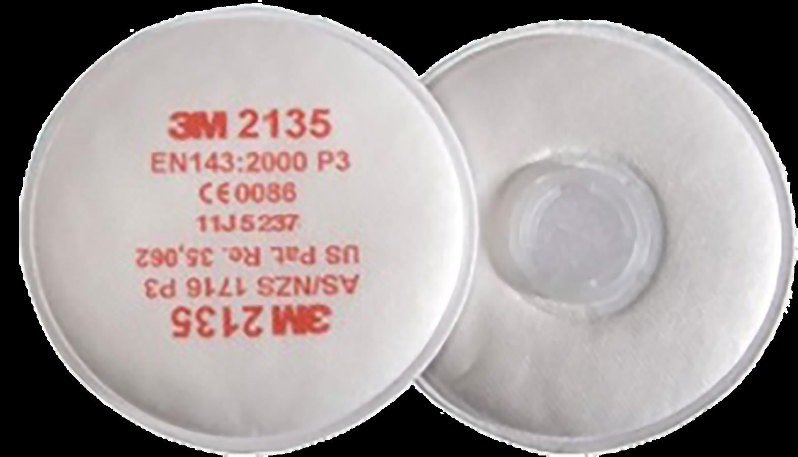 Partikelfilter P3 3M 2135 zu Masken 3M Serie 6000
