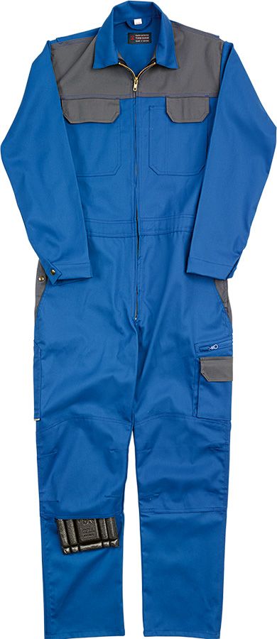 Overall PROGRESSO STRETCH, blau/grau