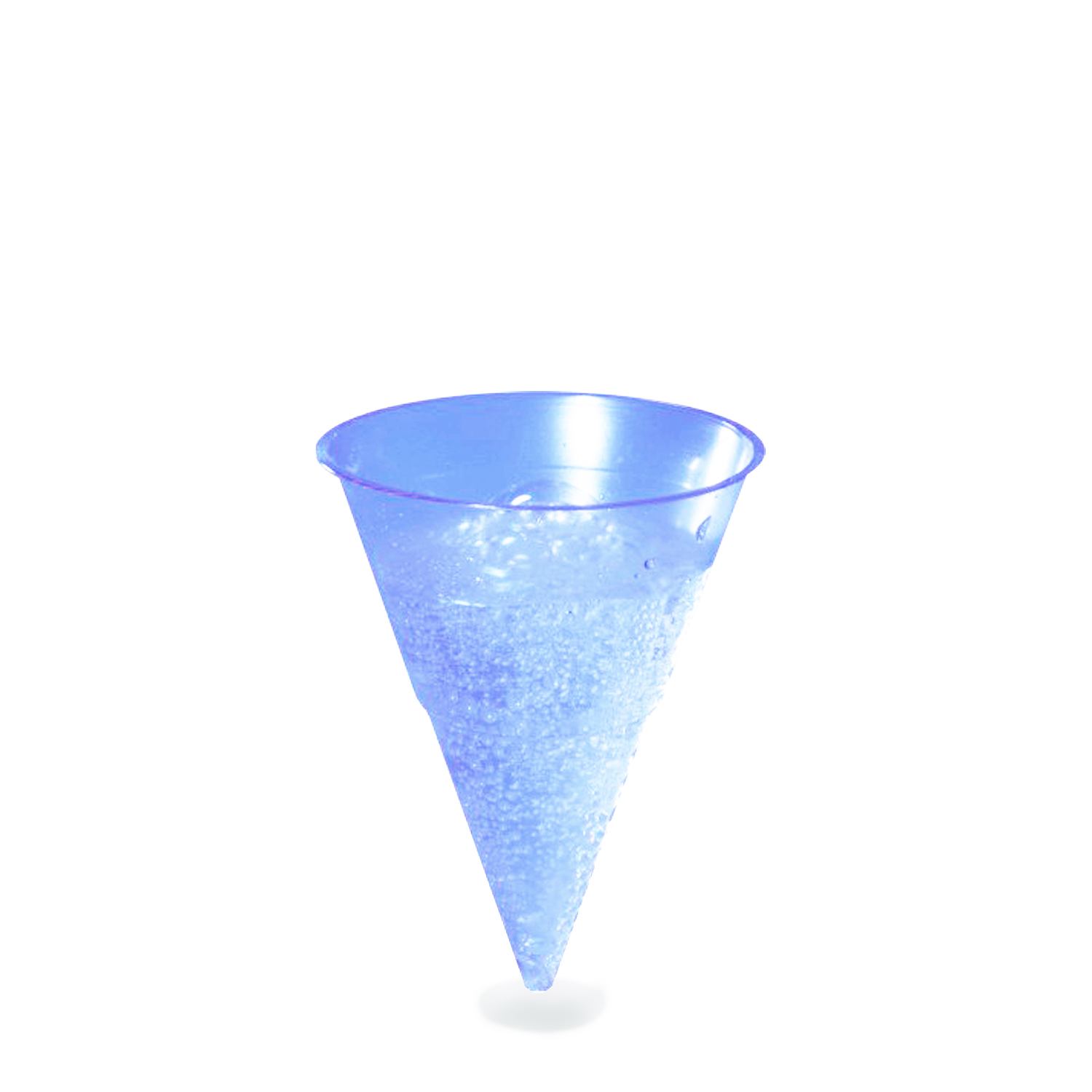 Wasserbecher (PP) Blue Cone 70mm 115ml - 1000 Stück